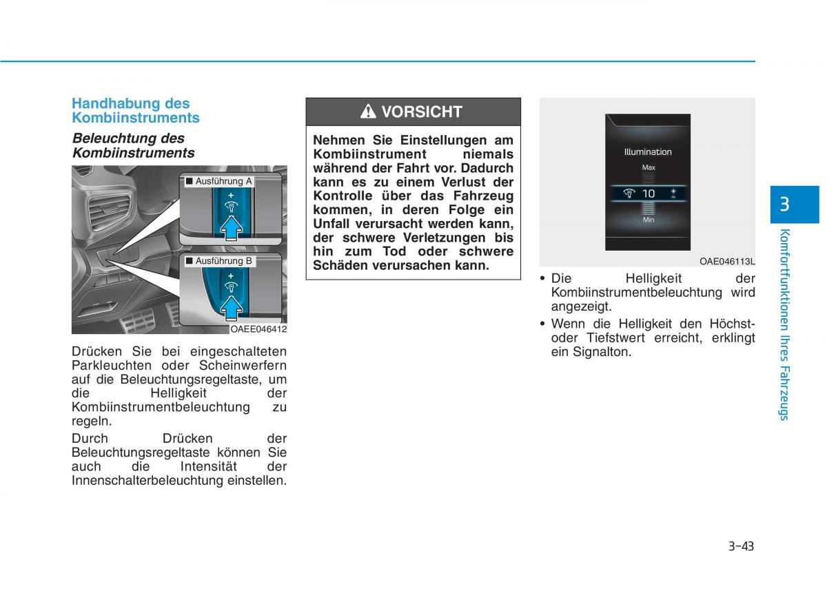 Hyundai Ioniq Electric Handbuch / page 196