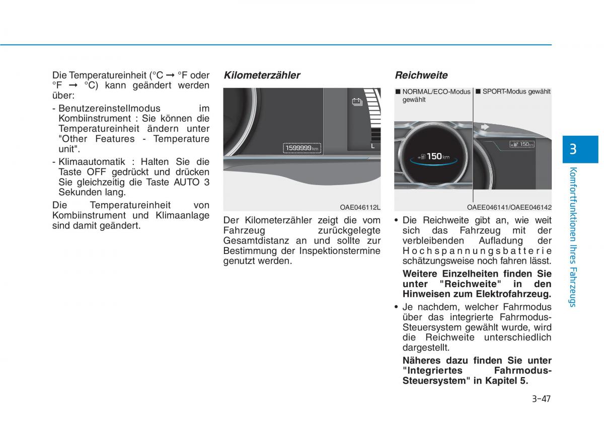 Hyundai Ioniq Electric Handbuch / page 200