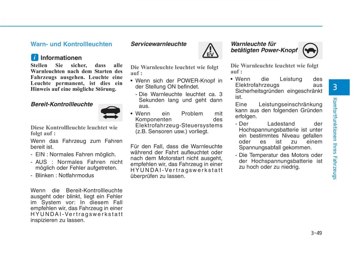 Hyundai Ioniq Electric Handbuch / page 202