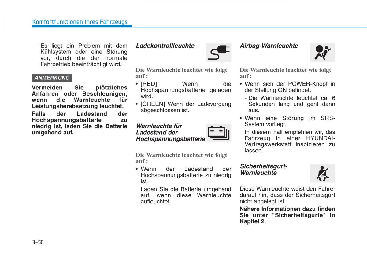 Hyundai Ioniq Electric Handbuch / page 203