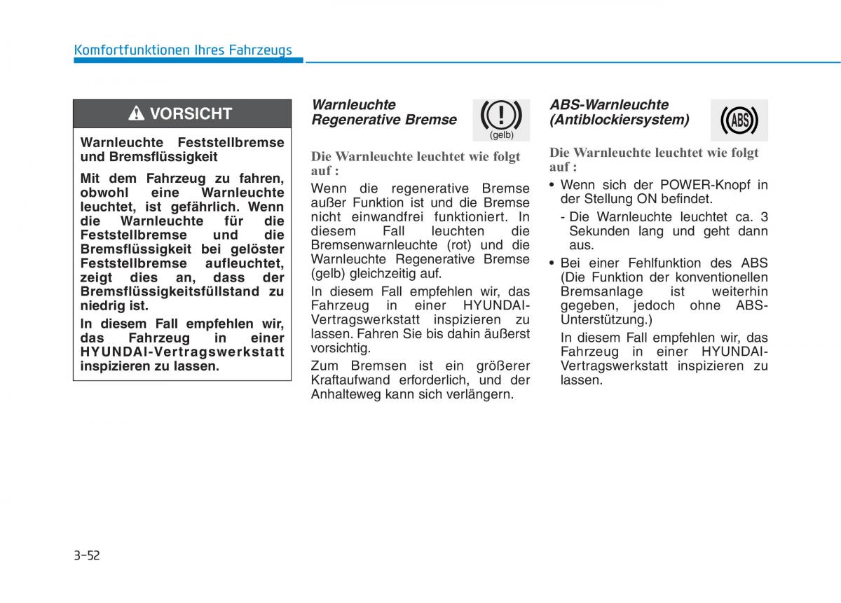 Hyundai Ioniq Electric Handbuch / page 205