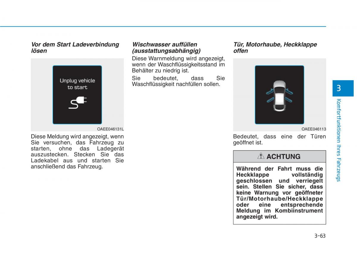 Hyundai Ioniq Electric Handbuch / page 216