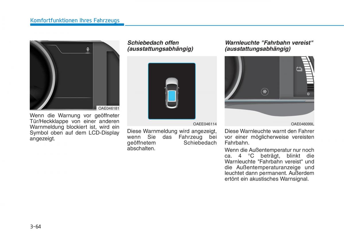 Hyundai Ioniq Electric Handbuch / page 217