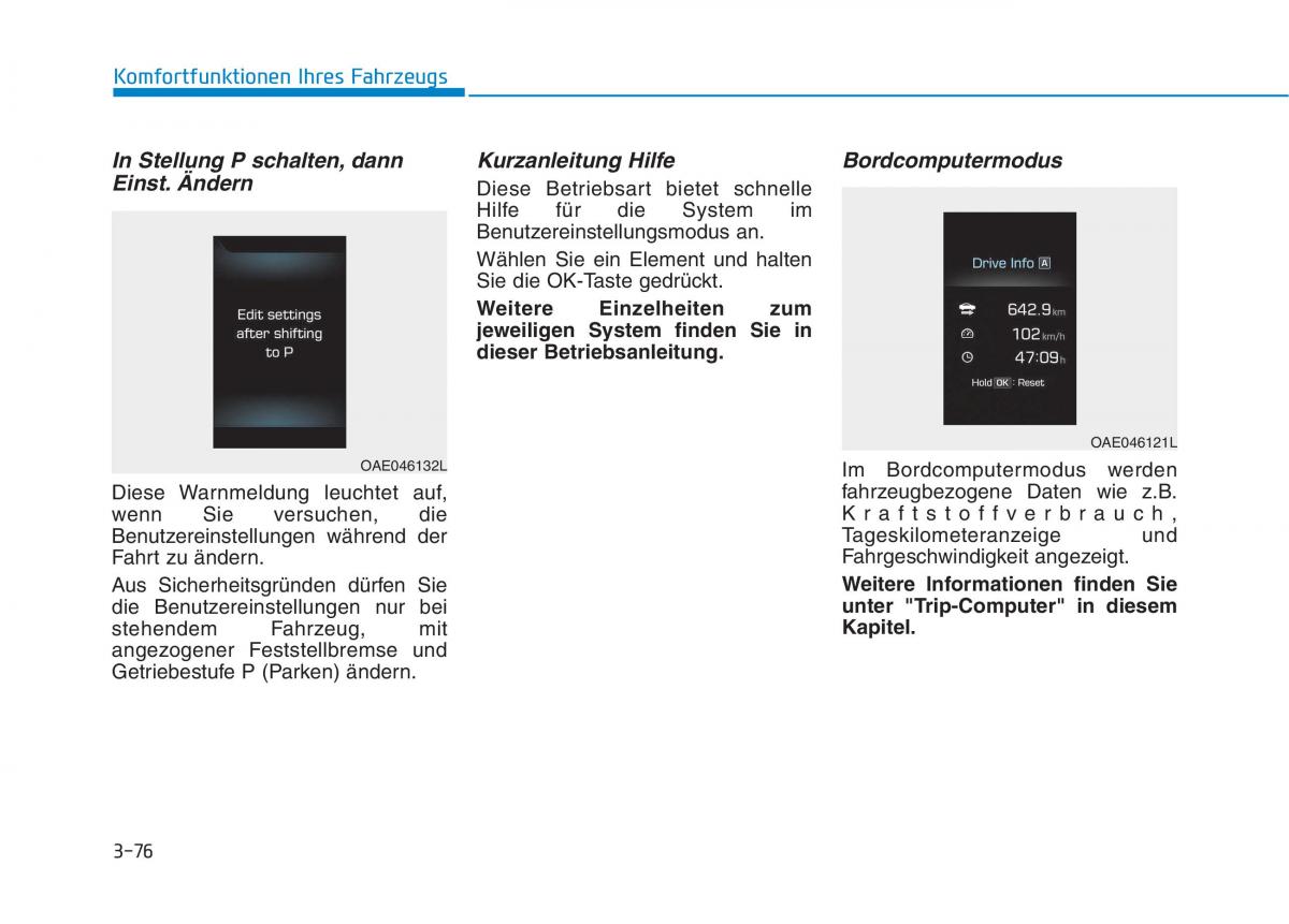 Hyundai Ioniq Electric Handbuch / page 229