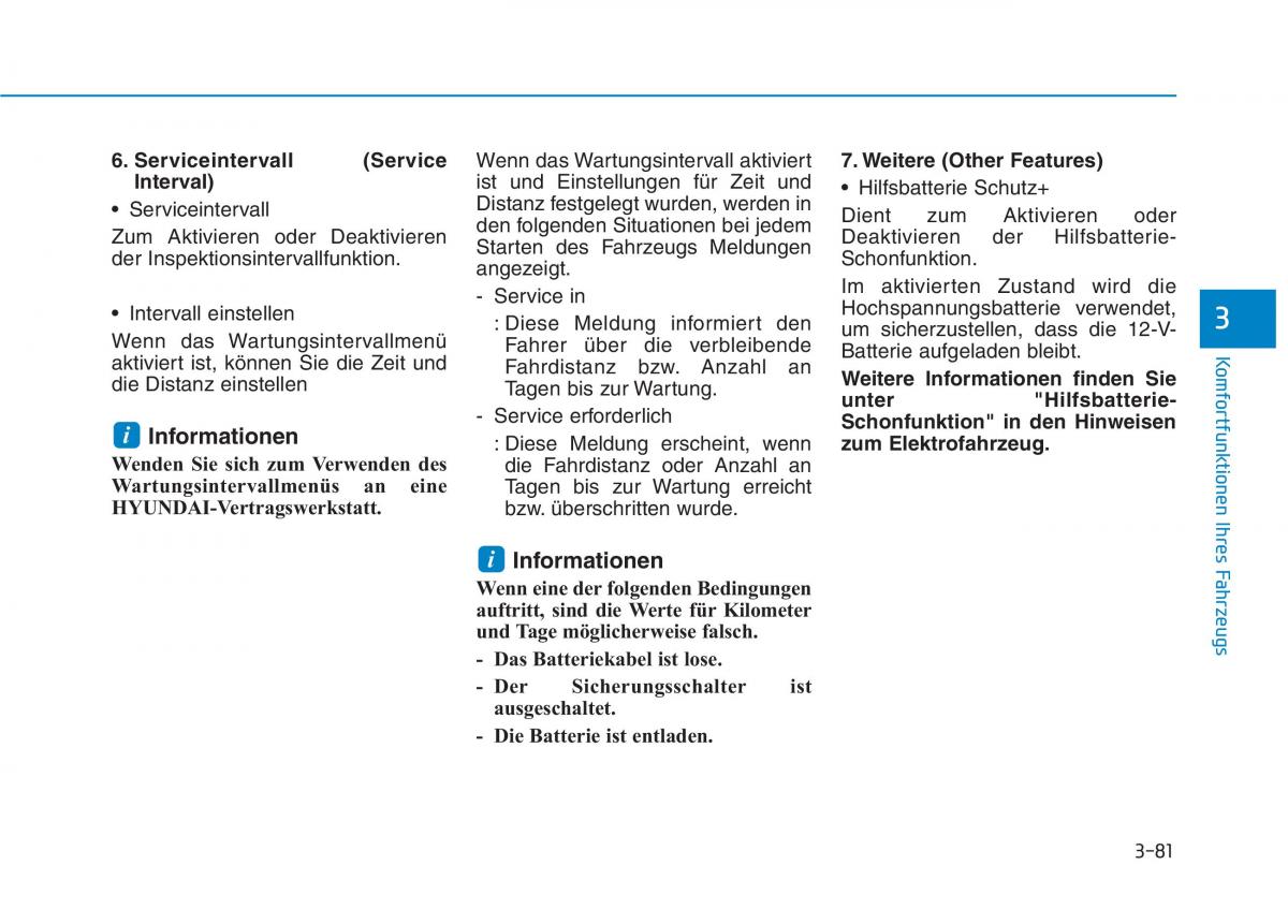 Hyundai Ioniq Electric Handbuch / page 234