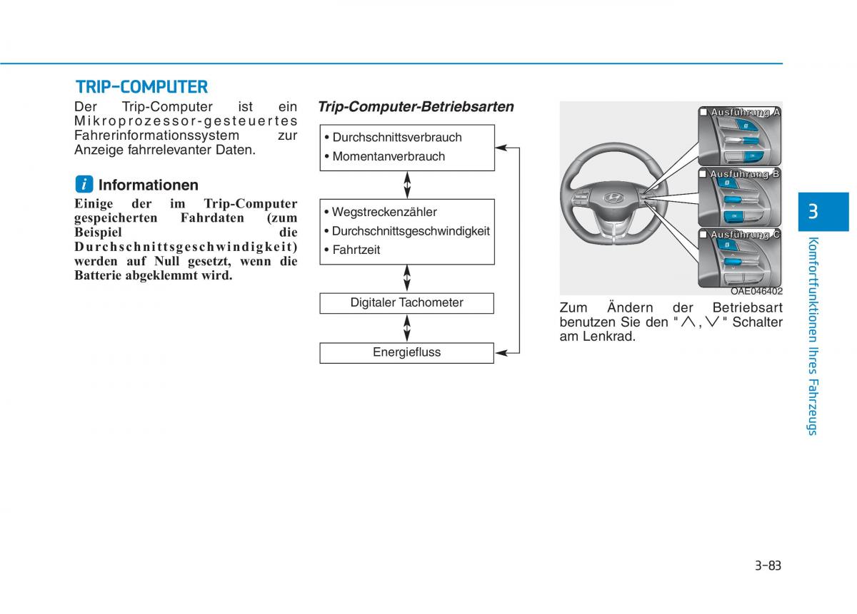 Hyundai Ioniq Electric Handbuch / page 236