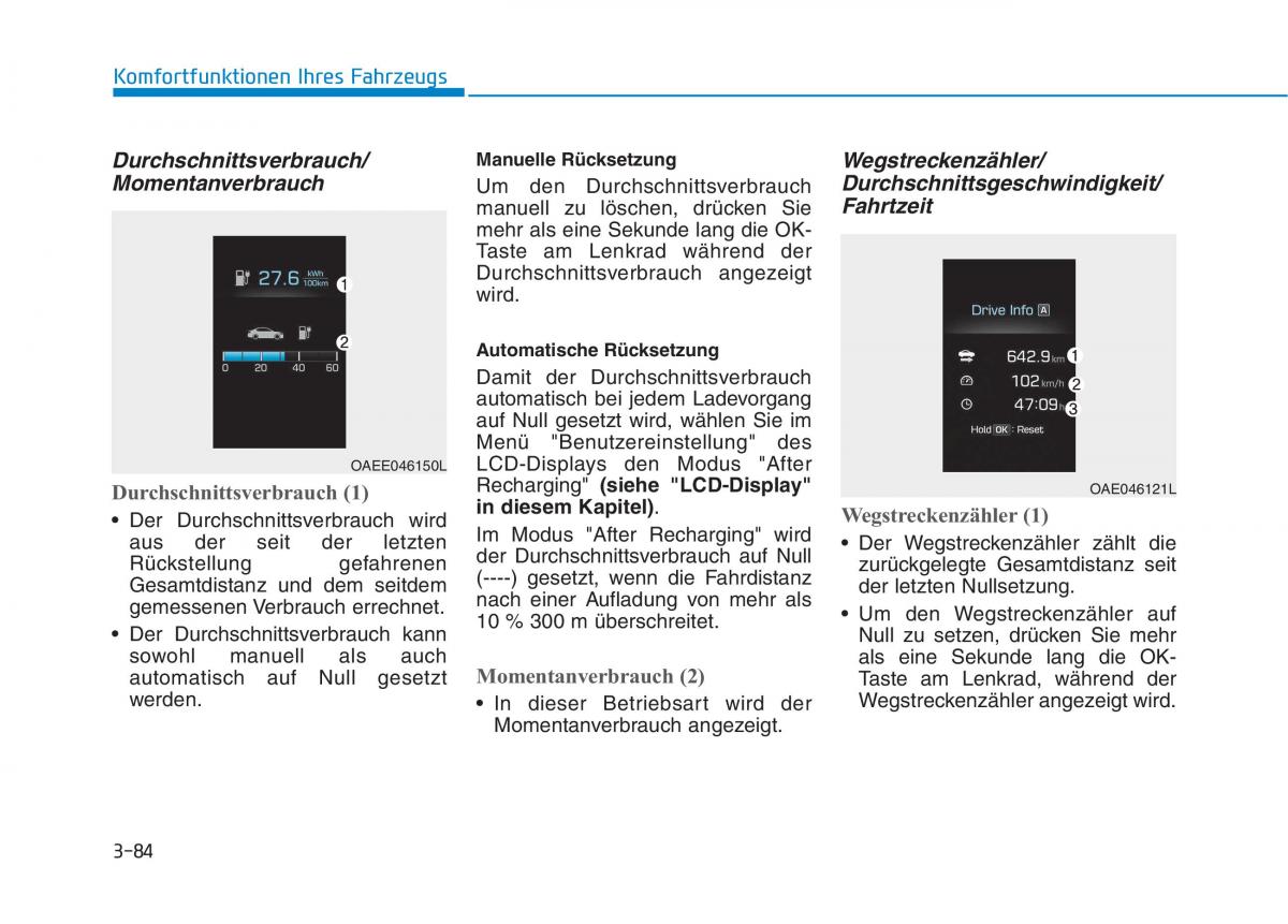 Hyundai Ioniq Electric Handbuch / page 237