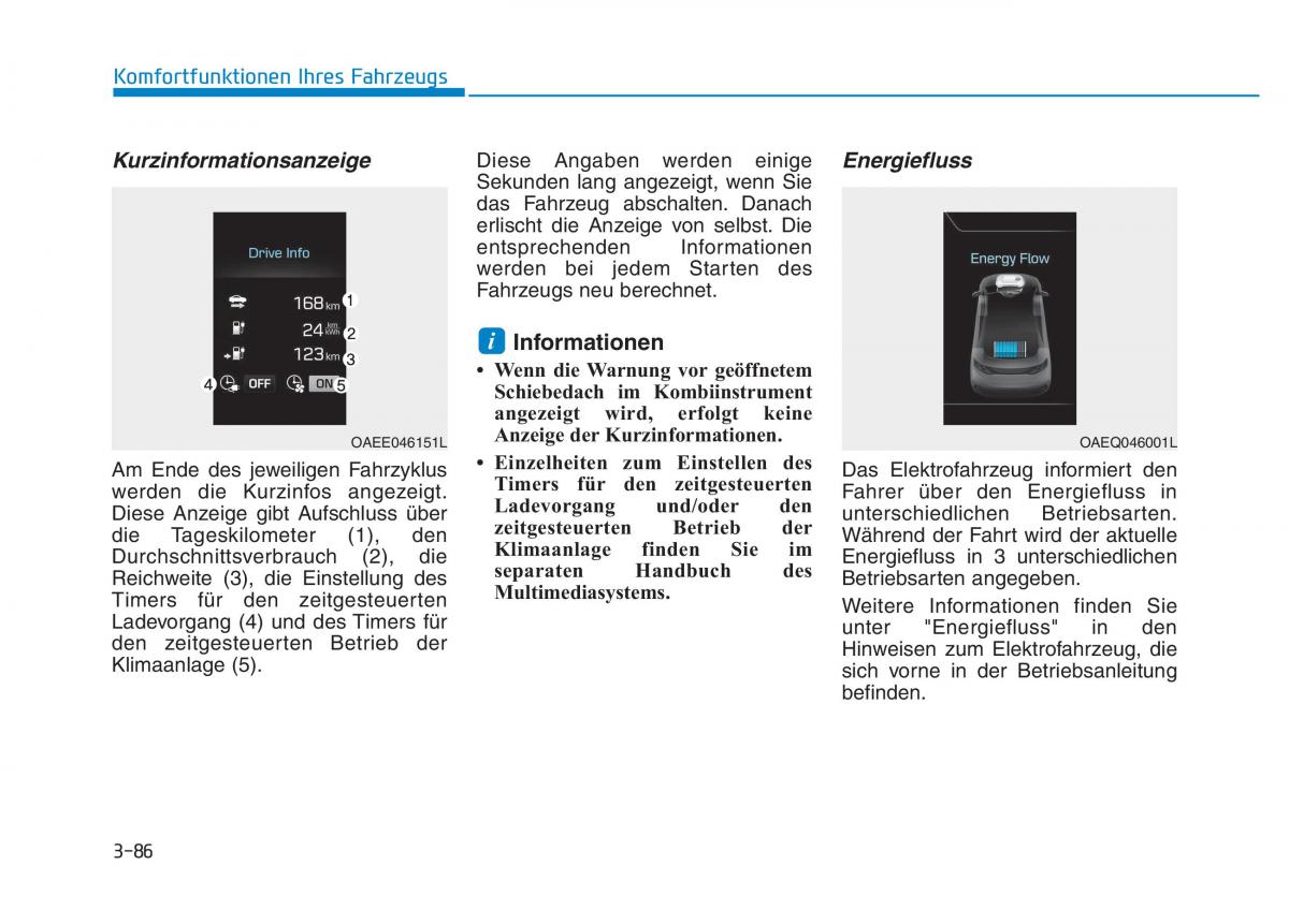 Hyundai Ioniq Electric Handbuch / page 239