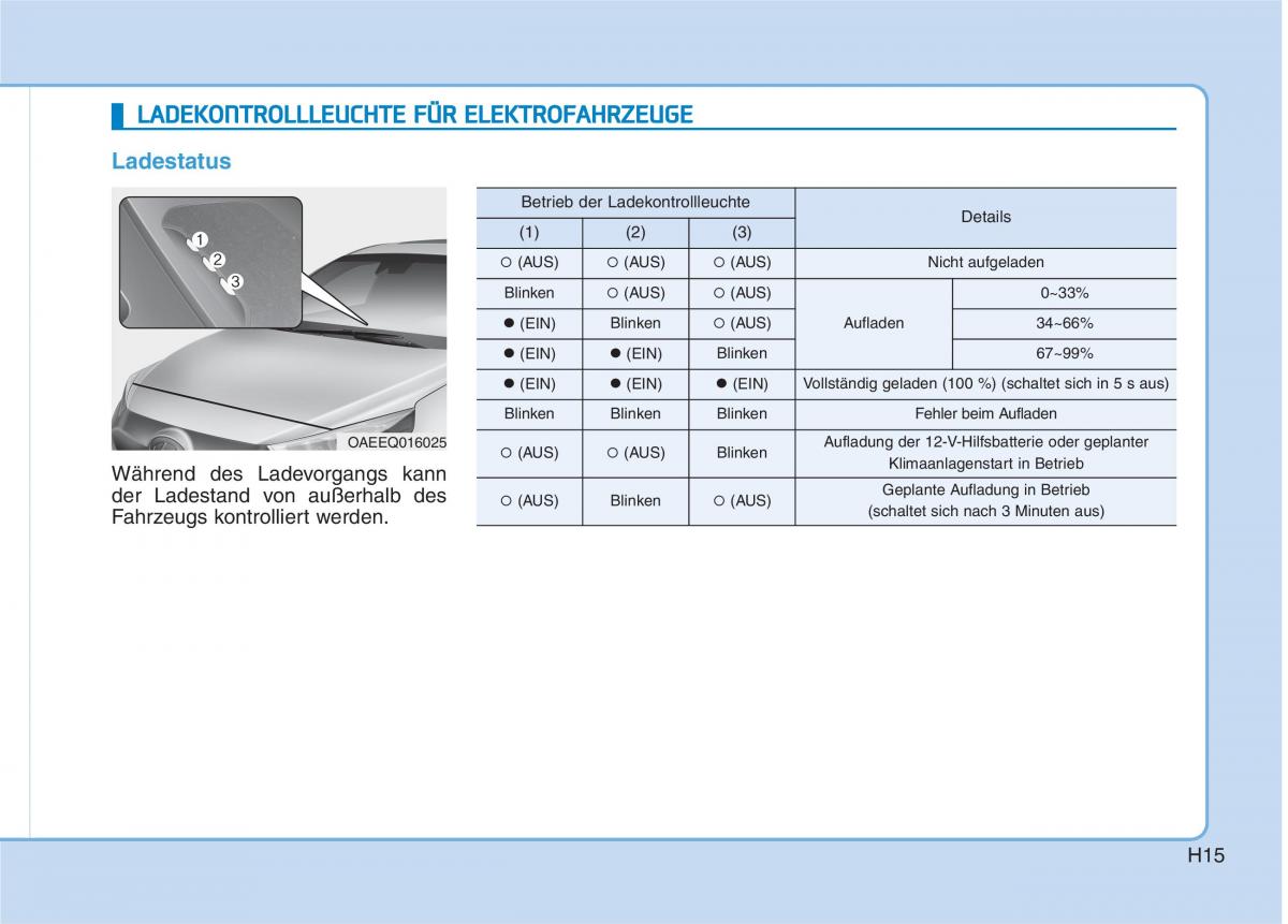 Hyundai Ioniq Electric Handbuch / page 24