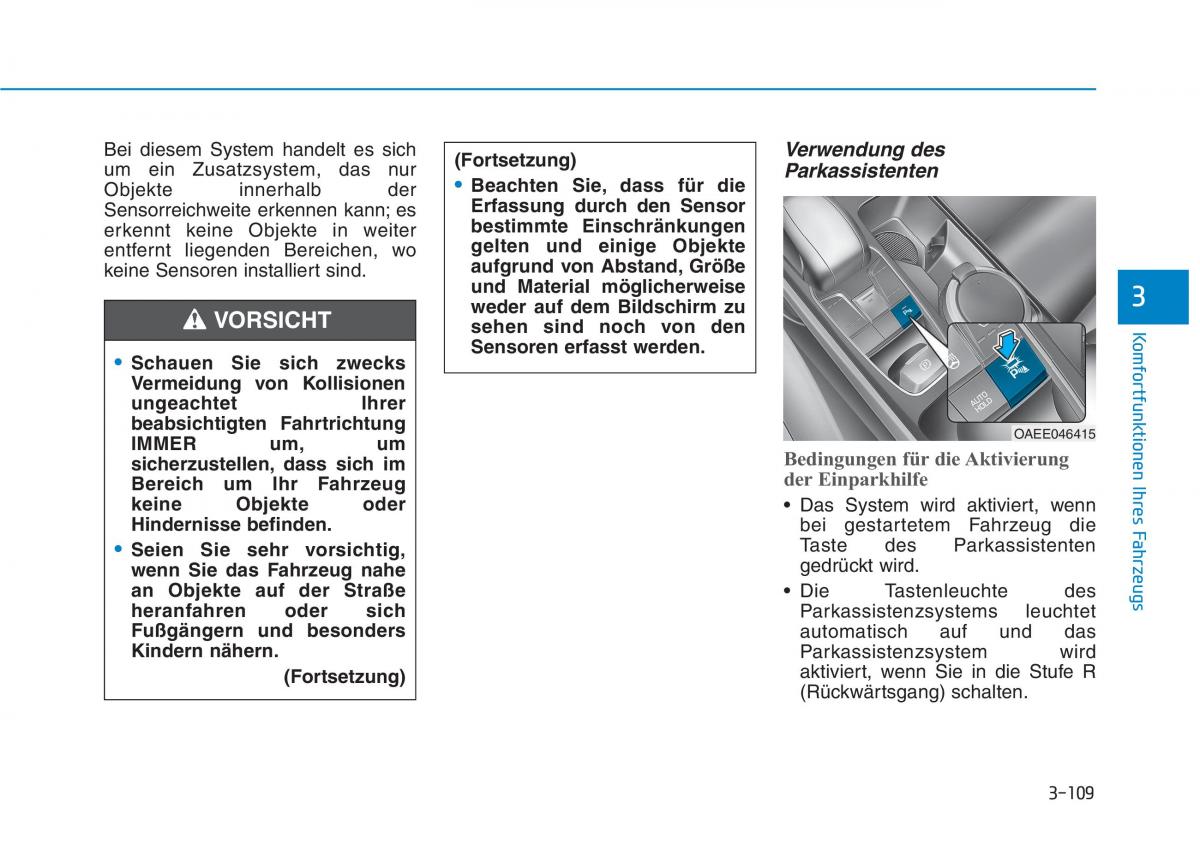 Hyundai Ioniq Electric Handbuch / page 262