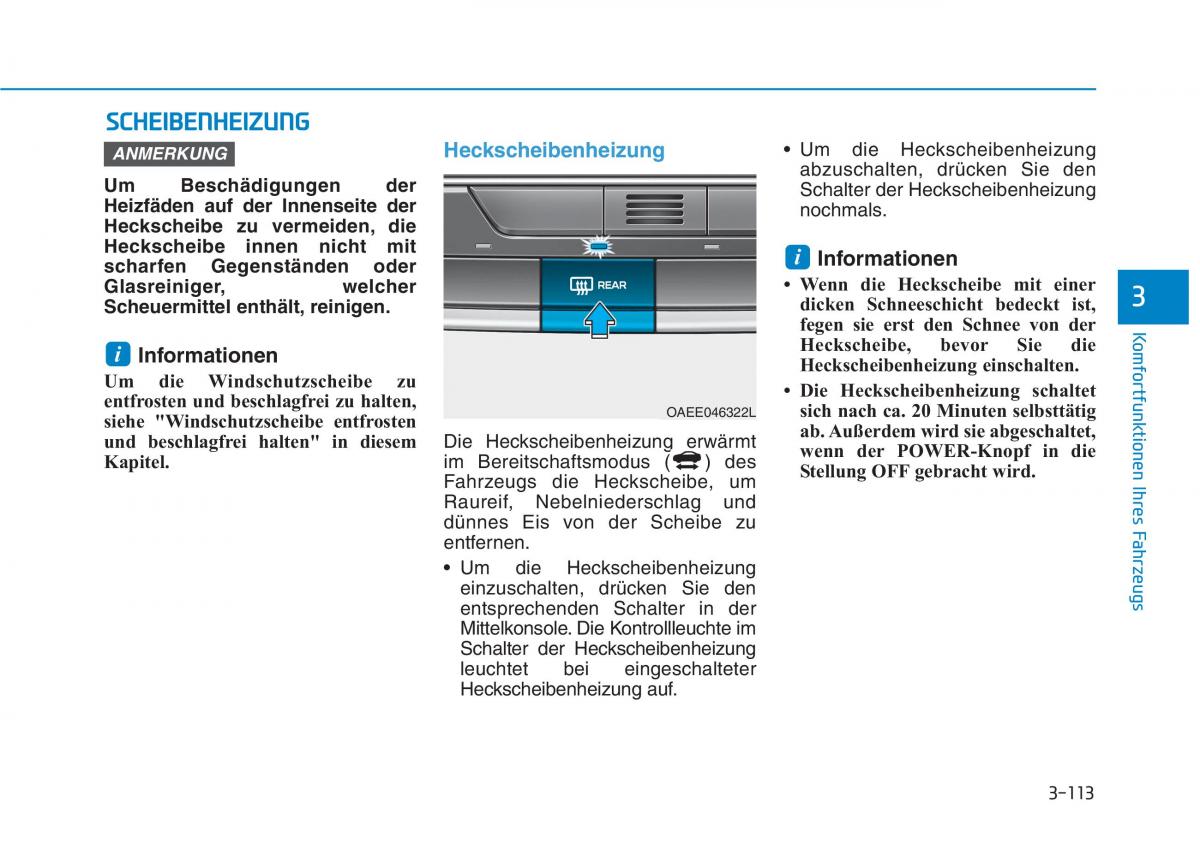 Hyundai Ioniq Electric Handbuch / page 266