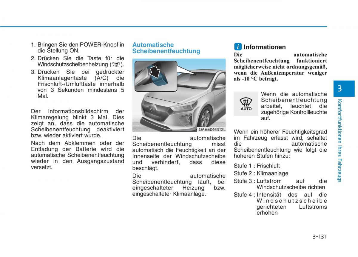 Hyundai Ioniq Electric Handbuch / page 284