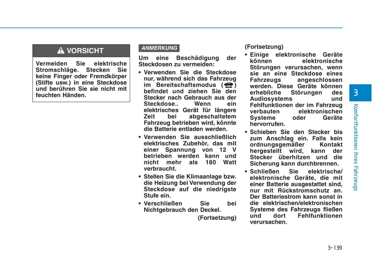 Hyundai Ioniq Electric Handbuch / page 292