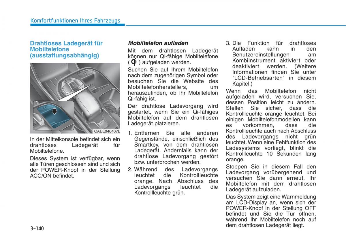 Hyundai Ioniq Electric Handbuch / page 293