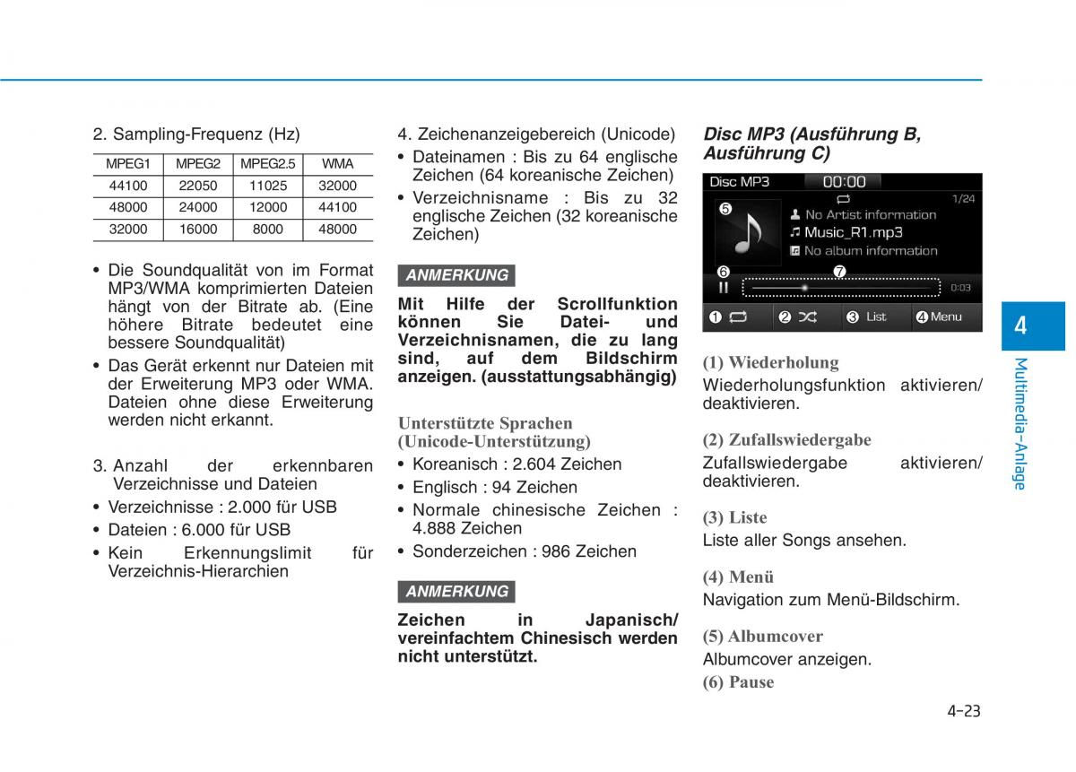 Hyundai Ioniq Electric Handbuch / page 323