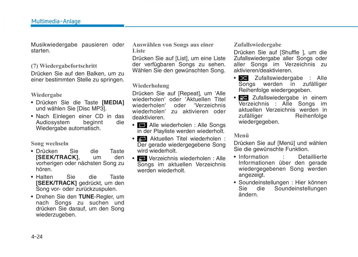 Hyundai Ioniq Electric Handbuch / page 324