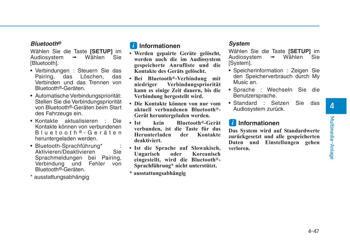 Hyundai Ioniq Electric Handbuch / page 347