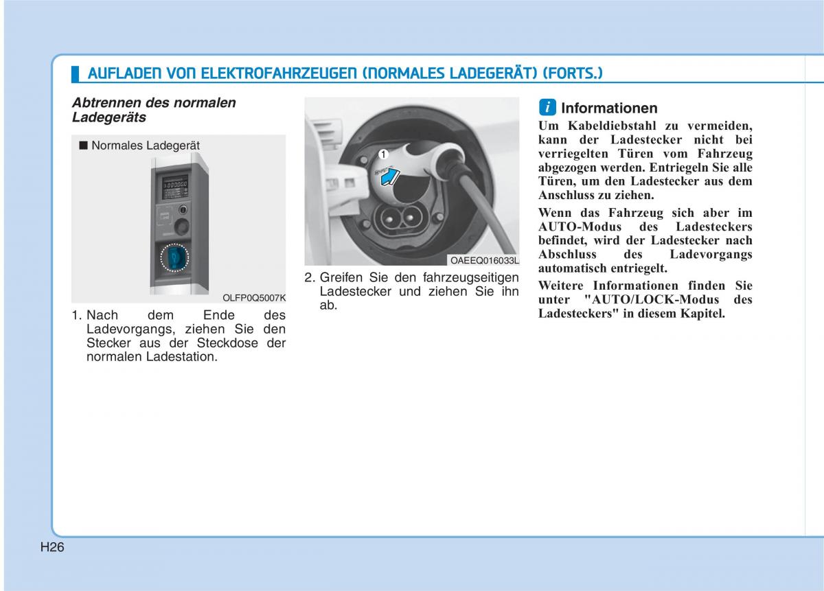 Hyundai Ioniq Electric Handbuch / page 35