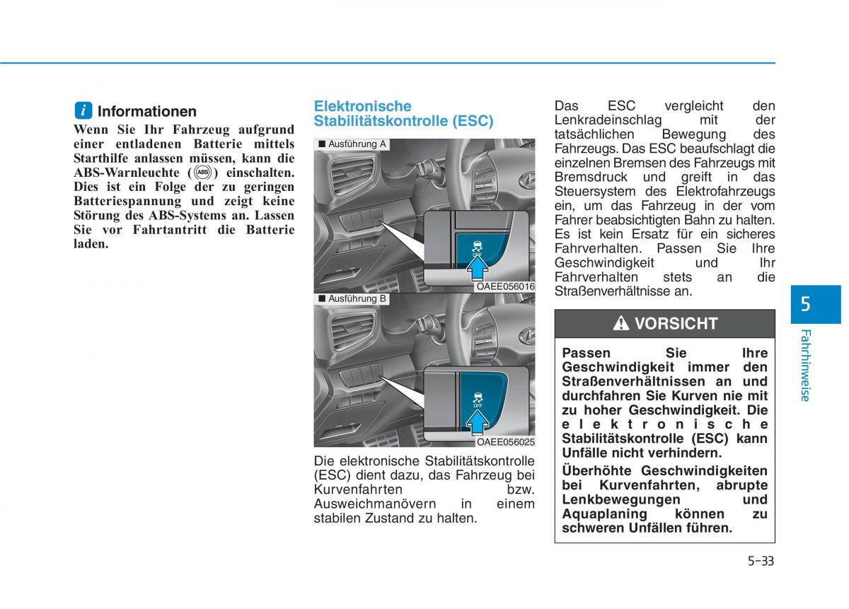 Hyundai Ioniq Electric Handbuch / page 382