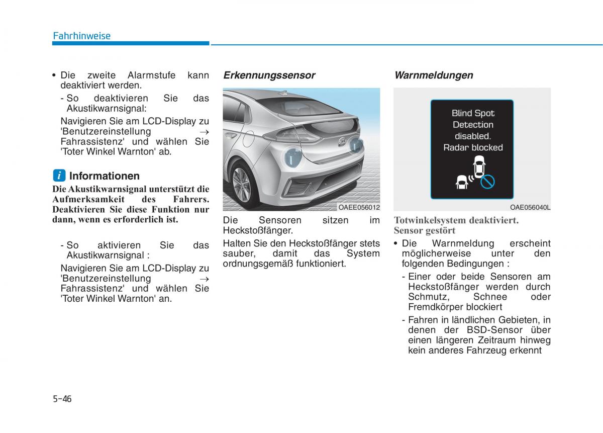 Hyundai Ioniq Electric Handbuch / page 395