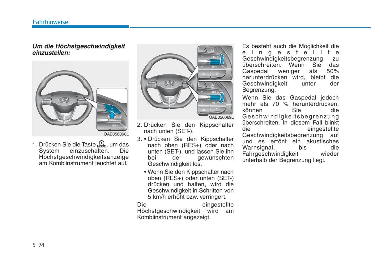 Hyundai Ioniq Electric Handbuch / page 423