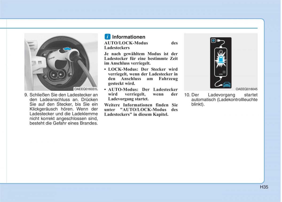 Hyundai Ioniq Electric Handbuch / page 44