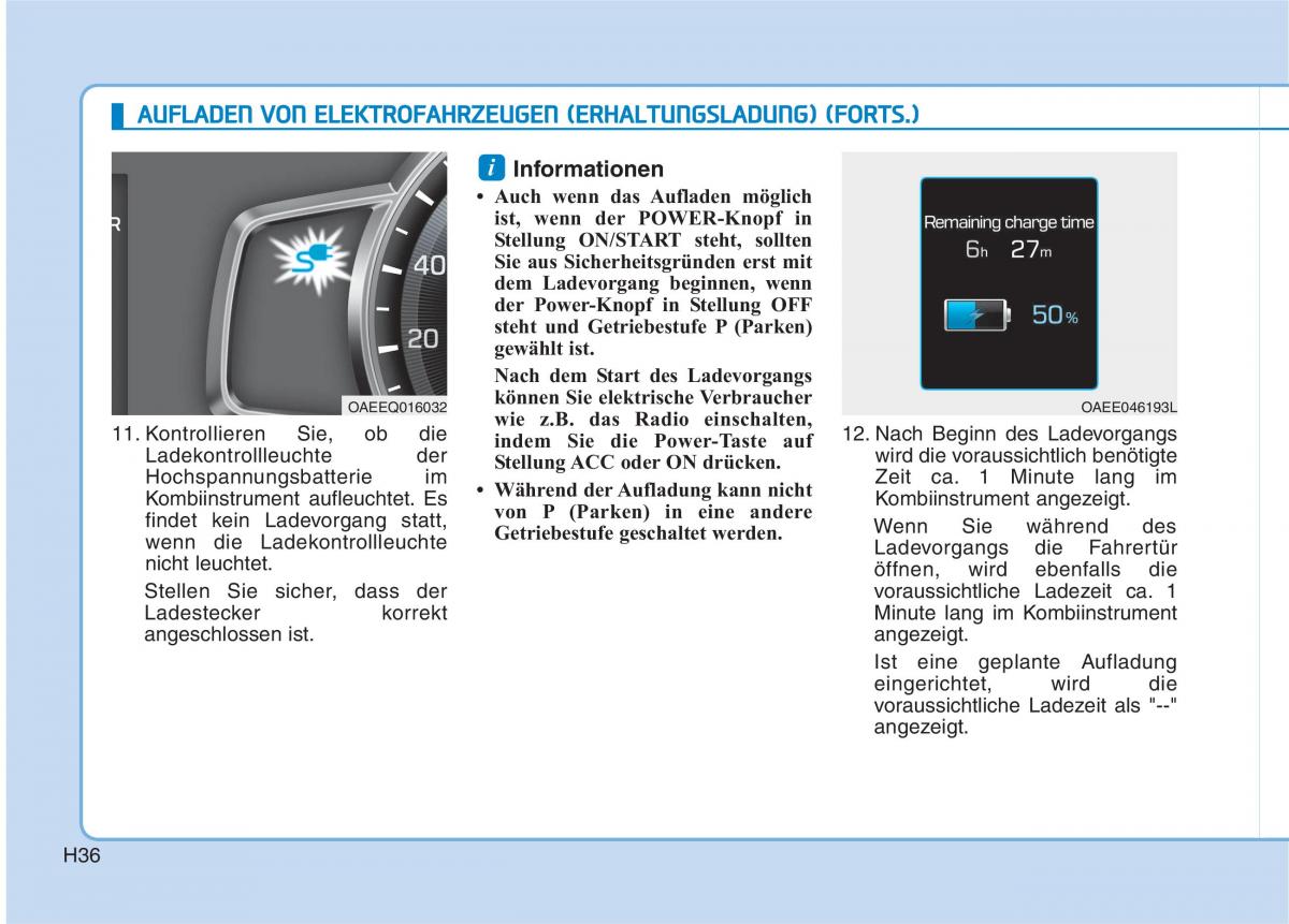 Hyundai Ioniq Electric Handbuch / page 45