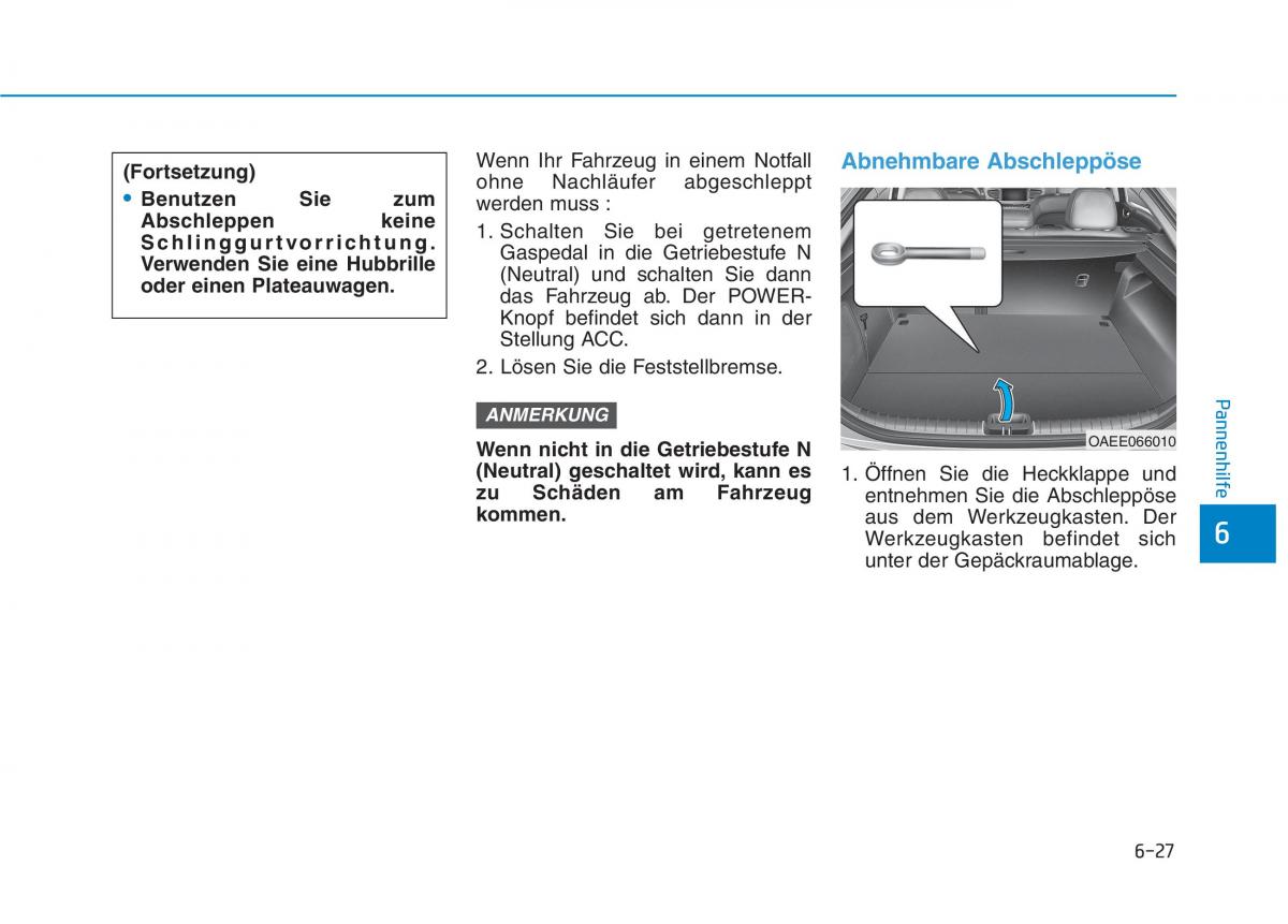 Hyundai Ioniq Electric Handbuch / page 486