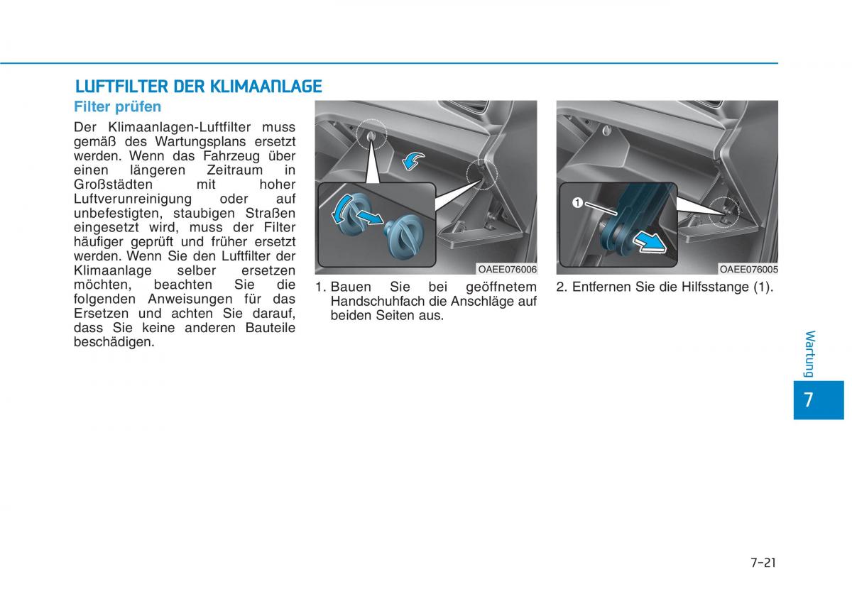 Hyundai Ioniq Electric Handbuch / page 510