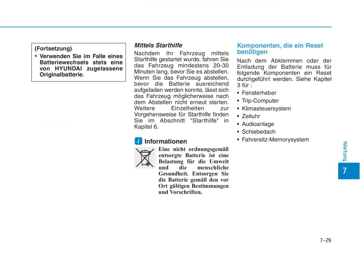 Hyundai Ioniq Electric Handbuch / page 518