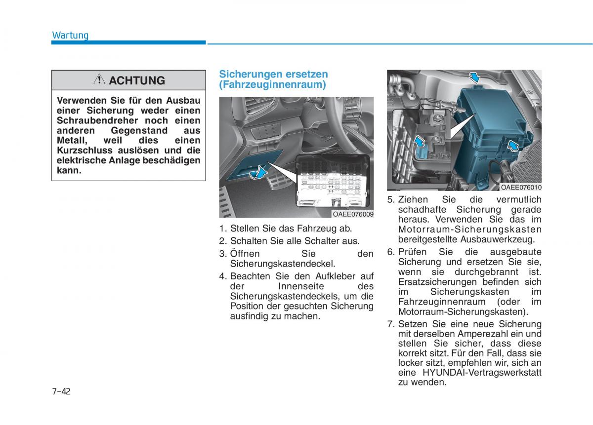 Hyundai Ioniq Electric Handbuch / page 531