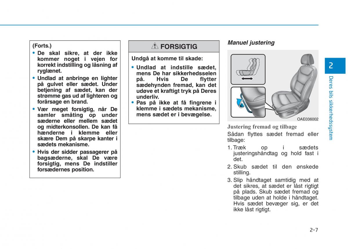 Hyundai Ioniq Electric Bilens instruktionsbog / page 81