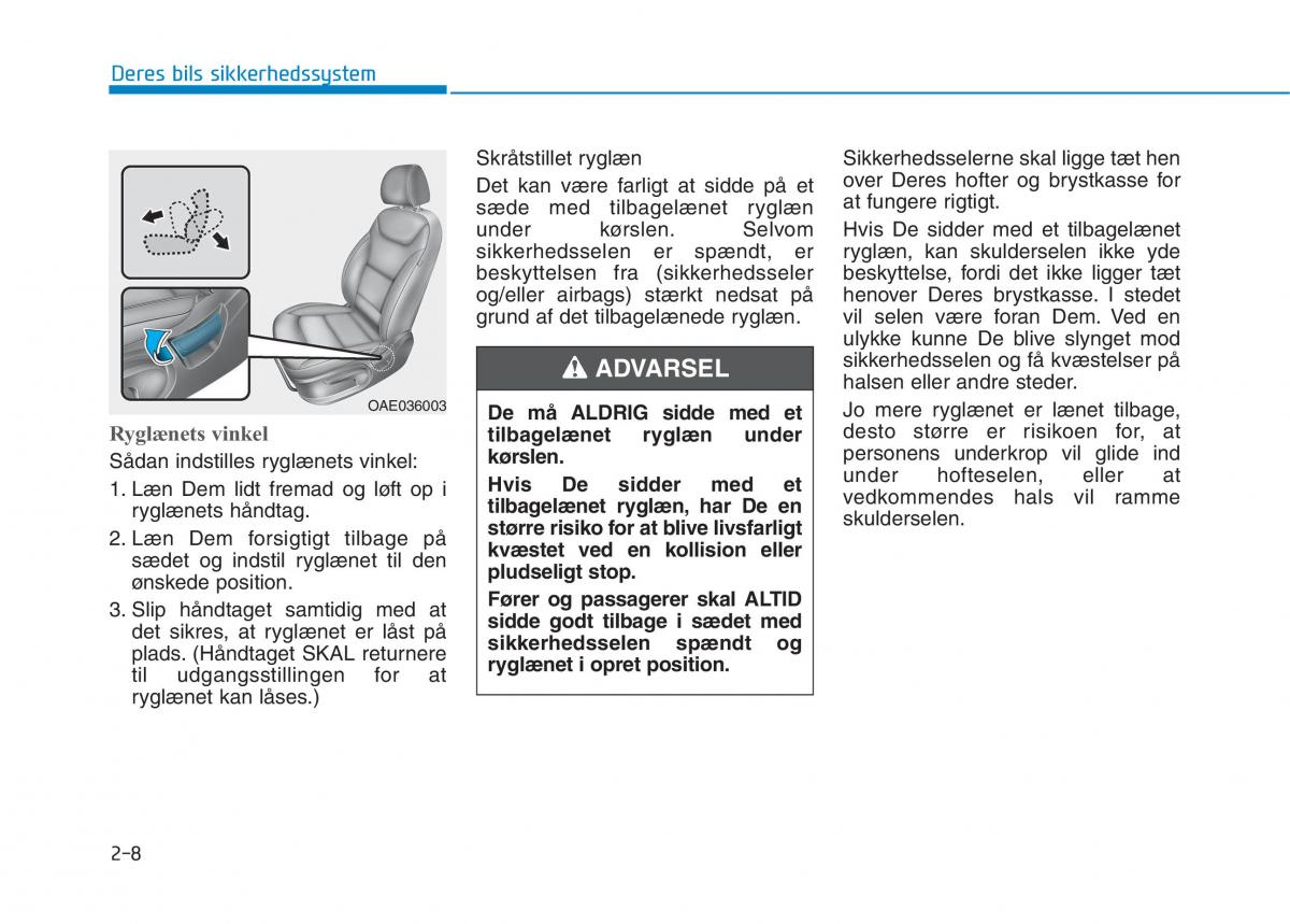 Hyundai Ioniq Electric Bilens instruktionsbog / page 82