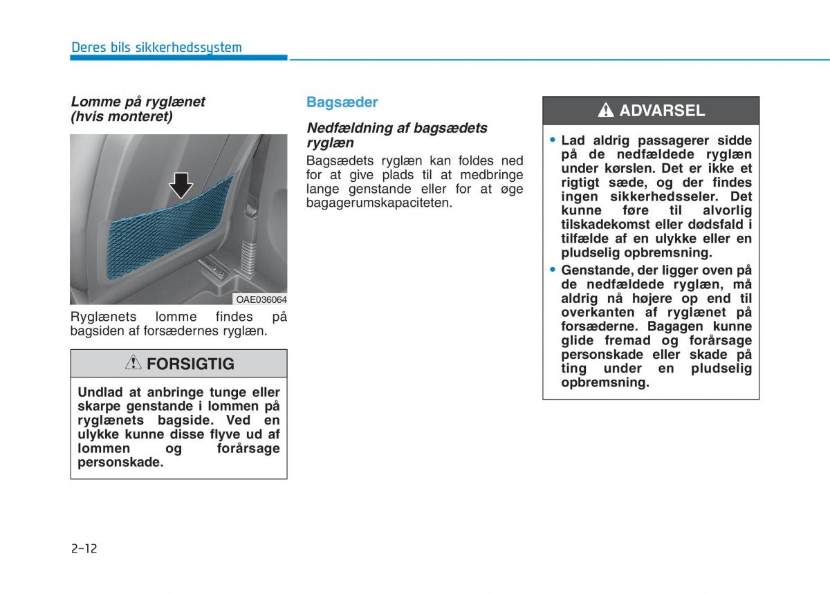 Hyundai Ioniq Electric Bilens instruktionsbog / page 86