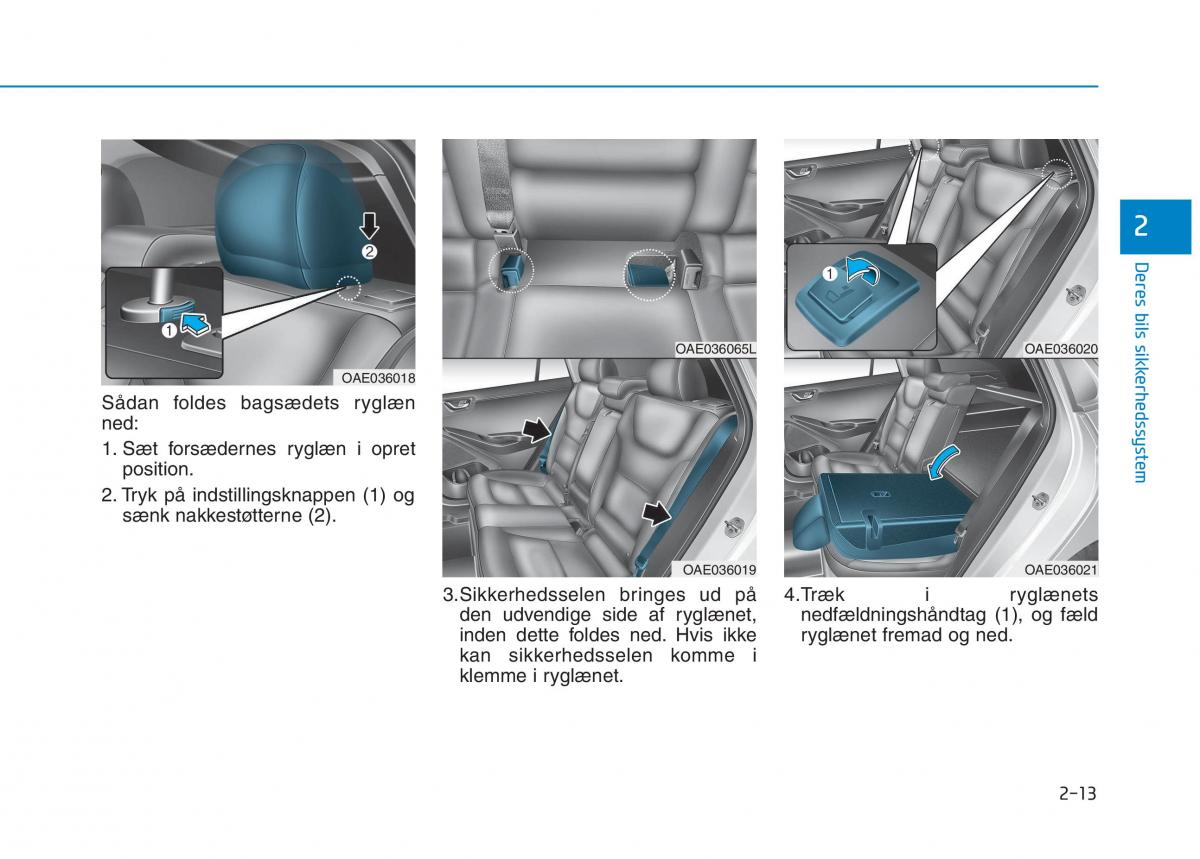 Hyundai Ioniq Electric Bilens instruktionsbog / page 87