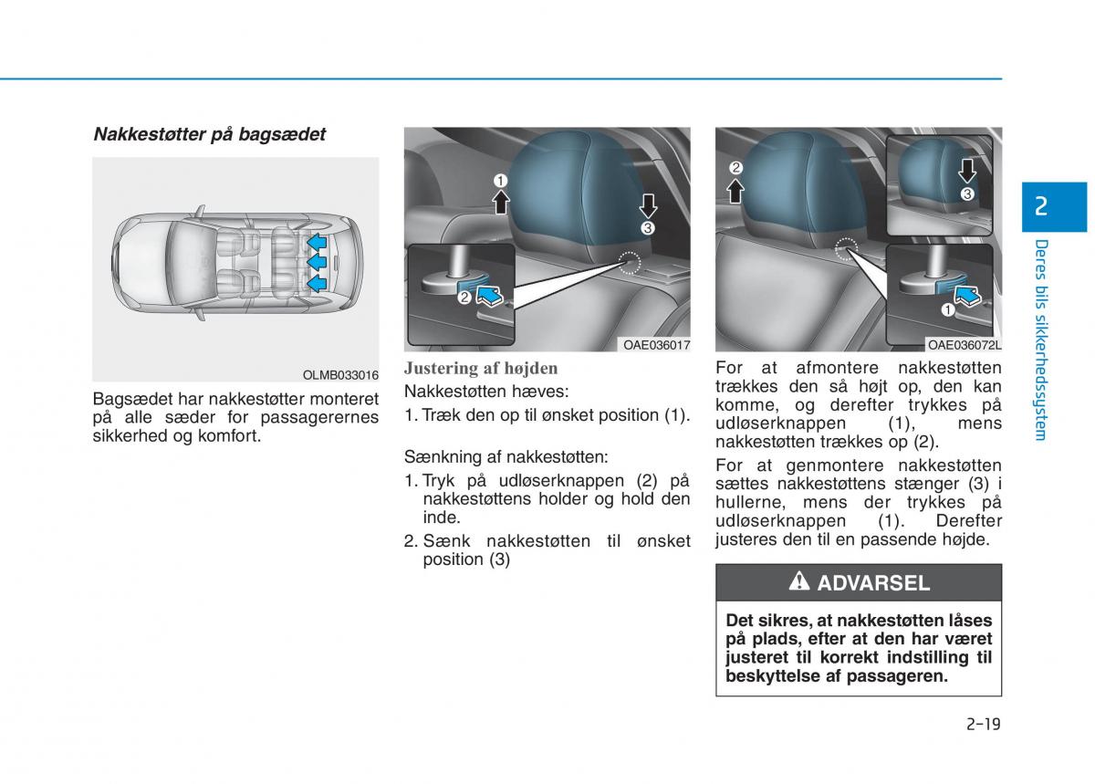 Hyundai Ioniq Electric Bilens instruktionsbog / page 93