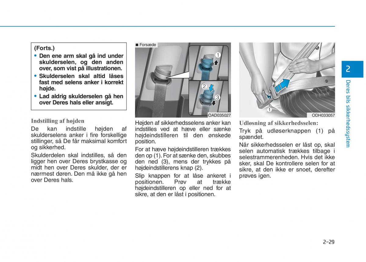 Hyundai Ioniq Electric Bilens instruktionsbog / page 103