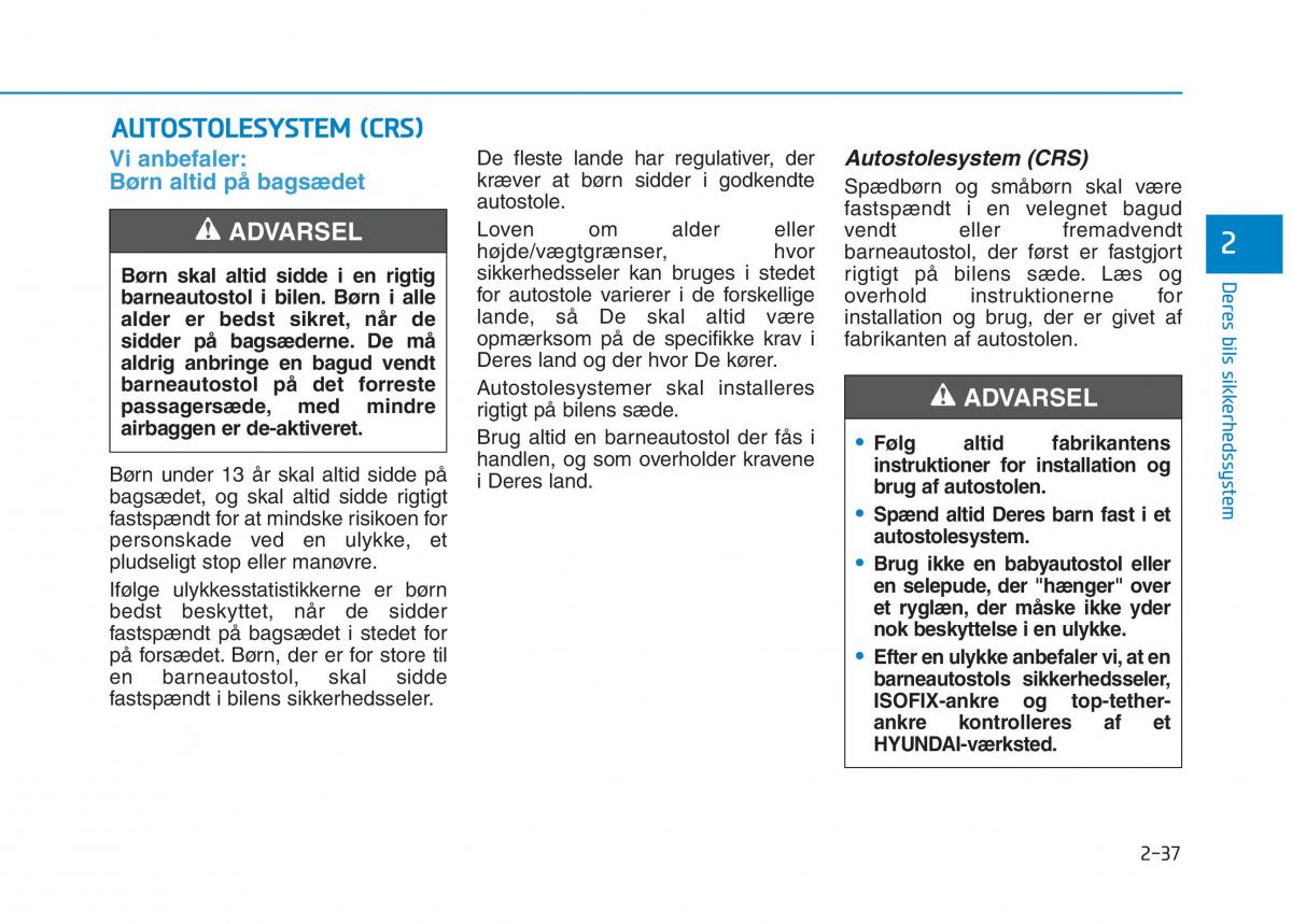 Hyundai Ioniq Electric Bilens instruktionsbog / page 111