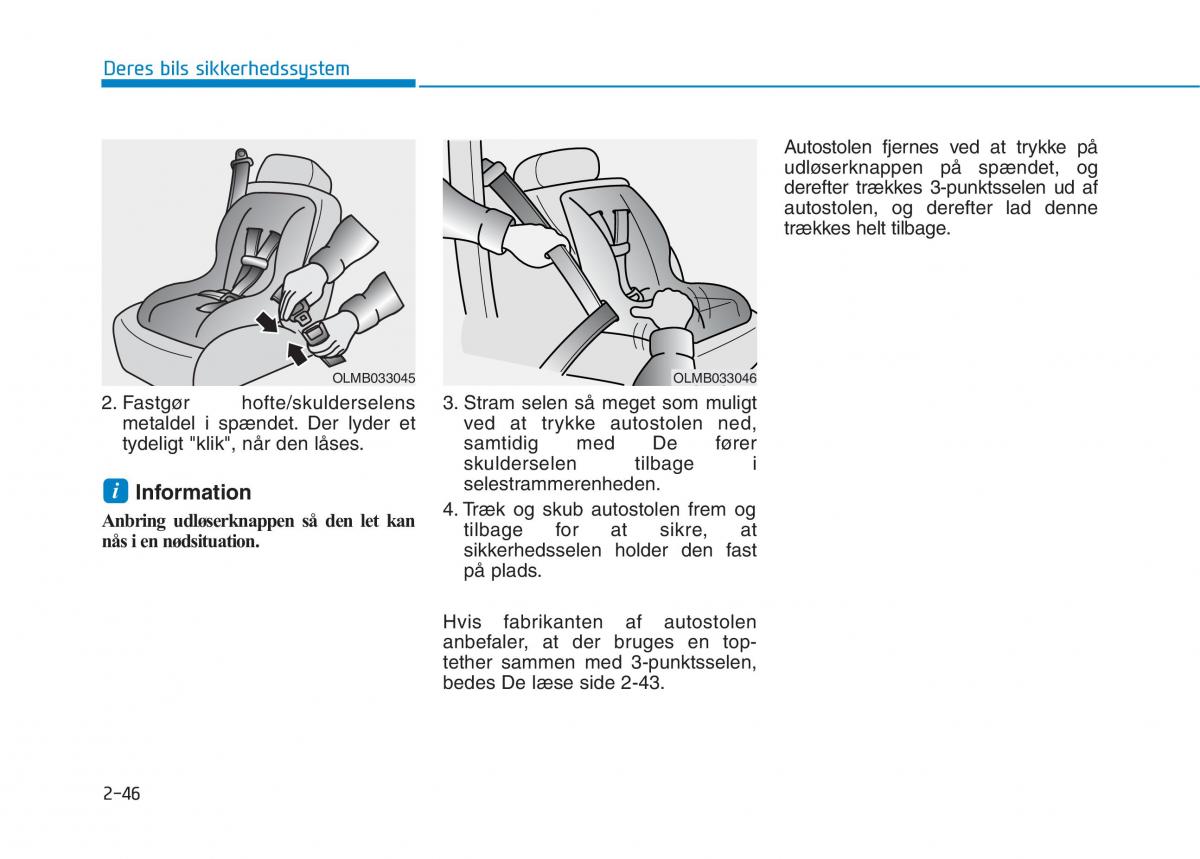 Hyundai Ioniq Electric Bilens instruktionsbog / page 120