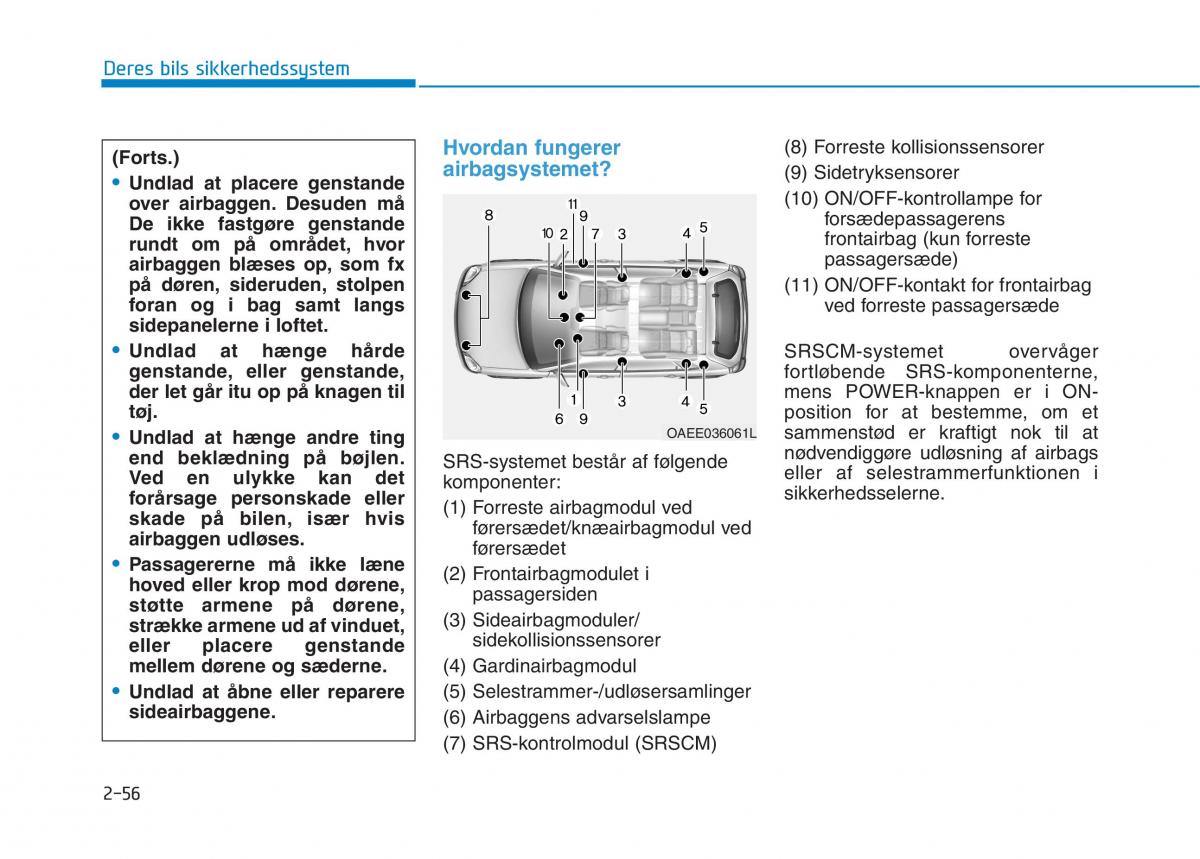 Hyundai Ioniq Electric Bilens instruktionsbog / page 130