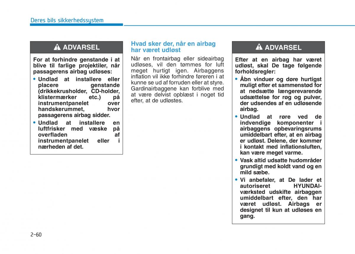 Hyundai Ioniq Electric Bilens instruktionsbog / page 134