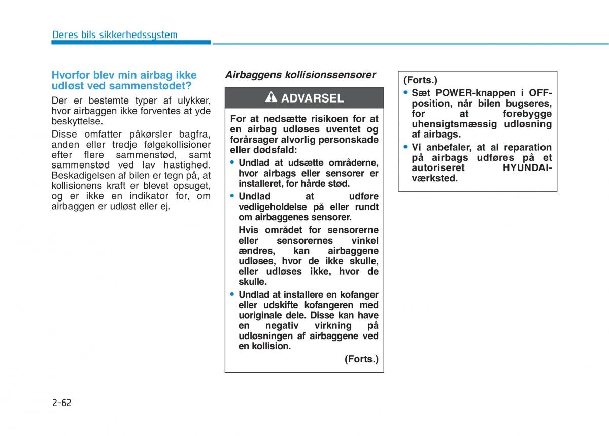 Hyundai Ioniq Electric Bilens instruktionsbog / page 136