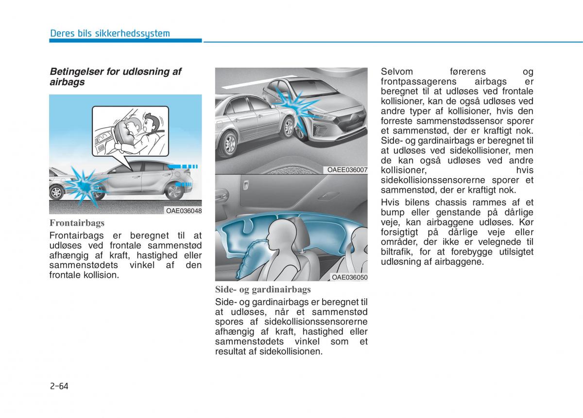 Hyundai Ioniq Electric Bilens instruktionsbog / page 138