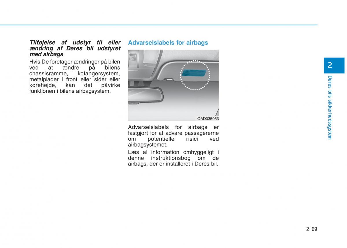 Hyundai Ioniq Electric Bilens instruktionsbog / page 143