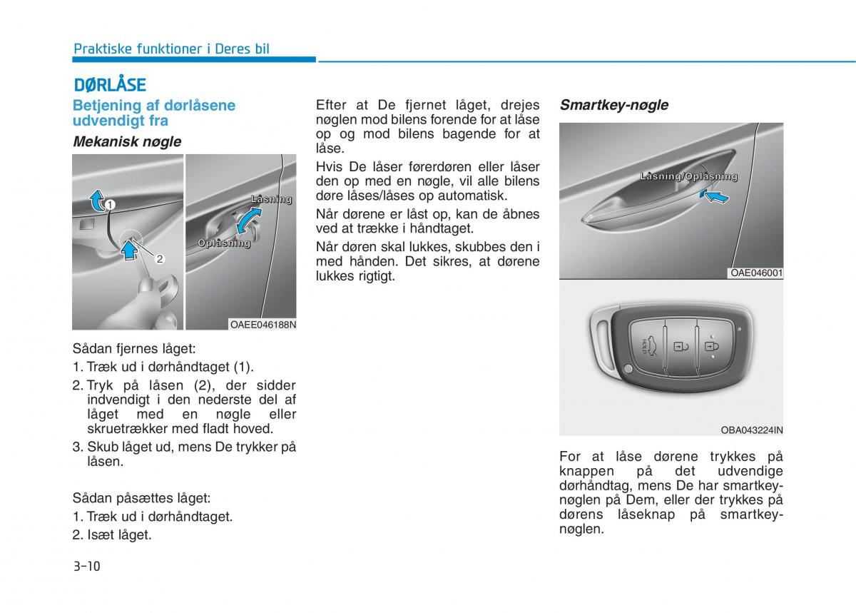 Hyundai Ioniq Electric Bilens instruktionsbog / page 153