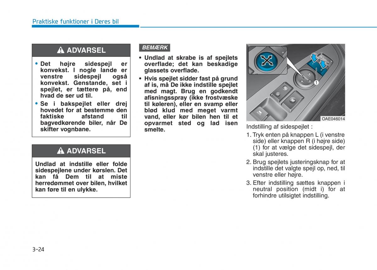 Hyundai Ioniq Electric Bilens instruktionsbog / page 167