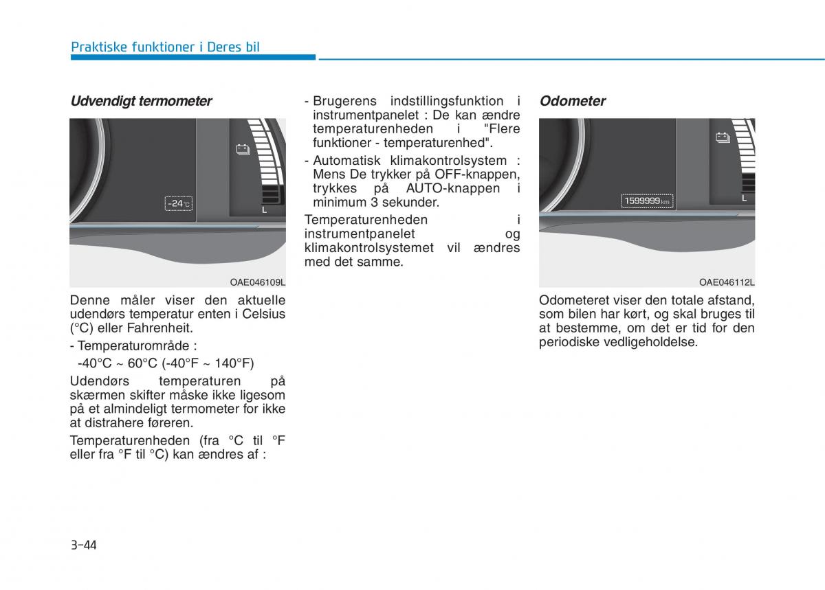 Hyundai Ioniq Electric Bilens instruktionsbog / page 187