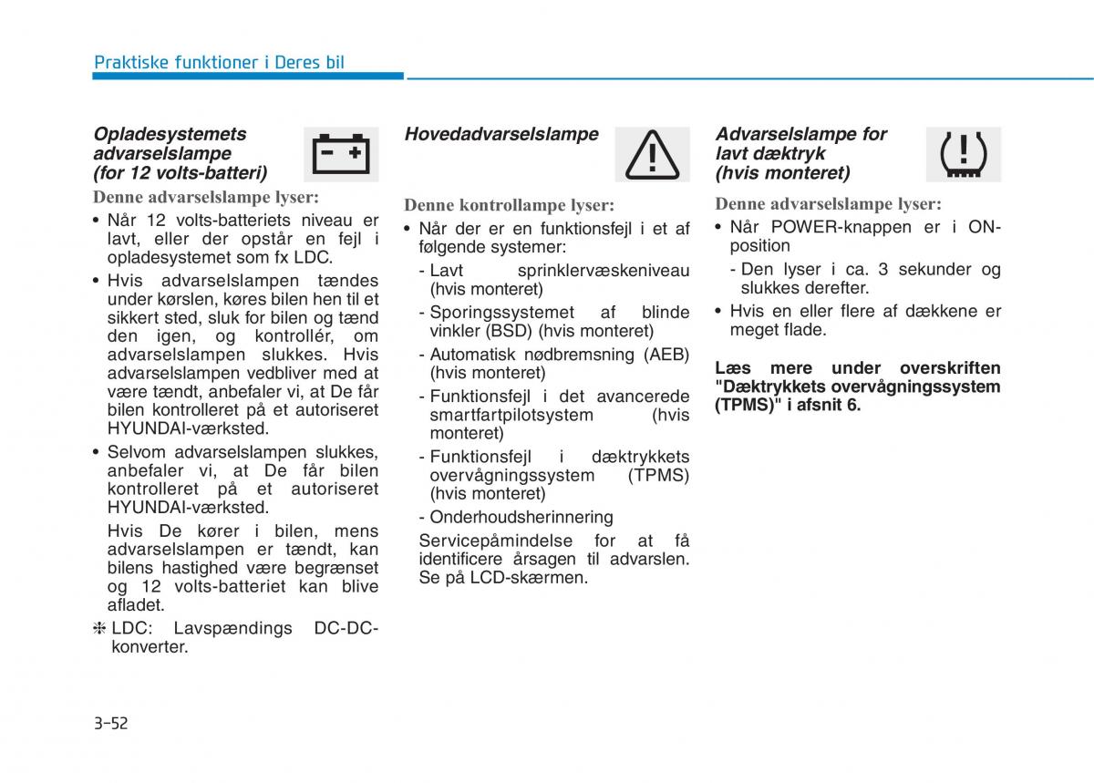 Hyundai Ioniq Electric Bilens instruktionsbog / page 195