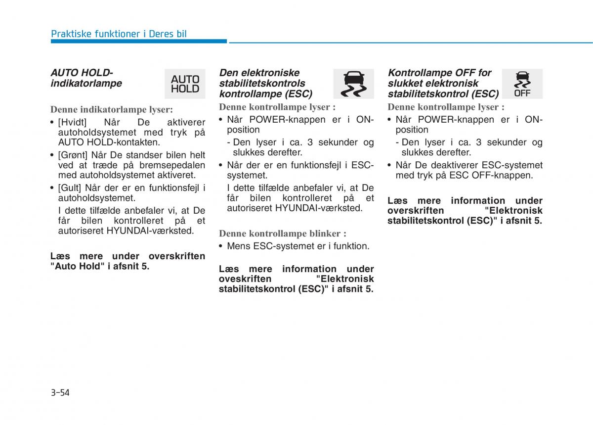 Hyundai Ioniq Electric Bilens instruktionsbog / page 197