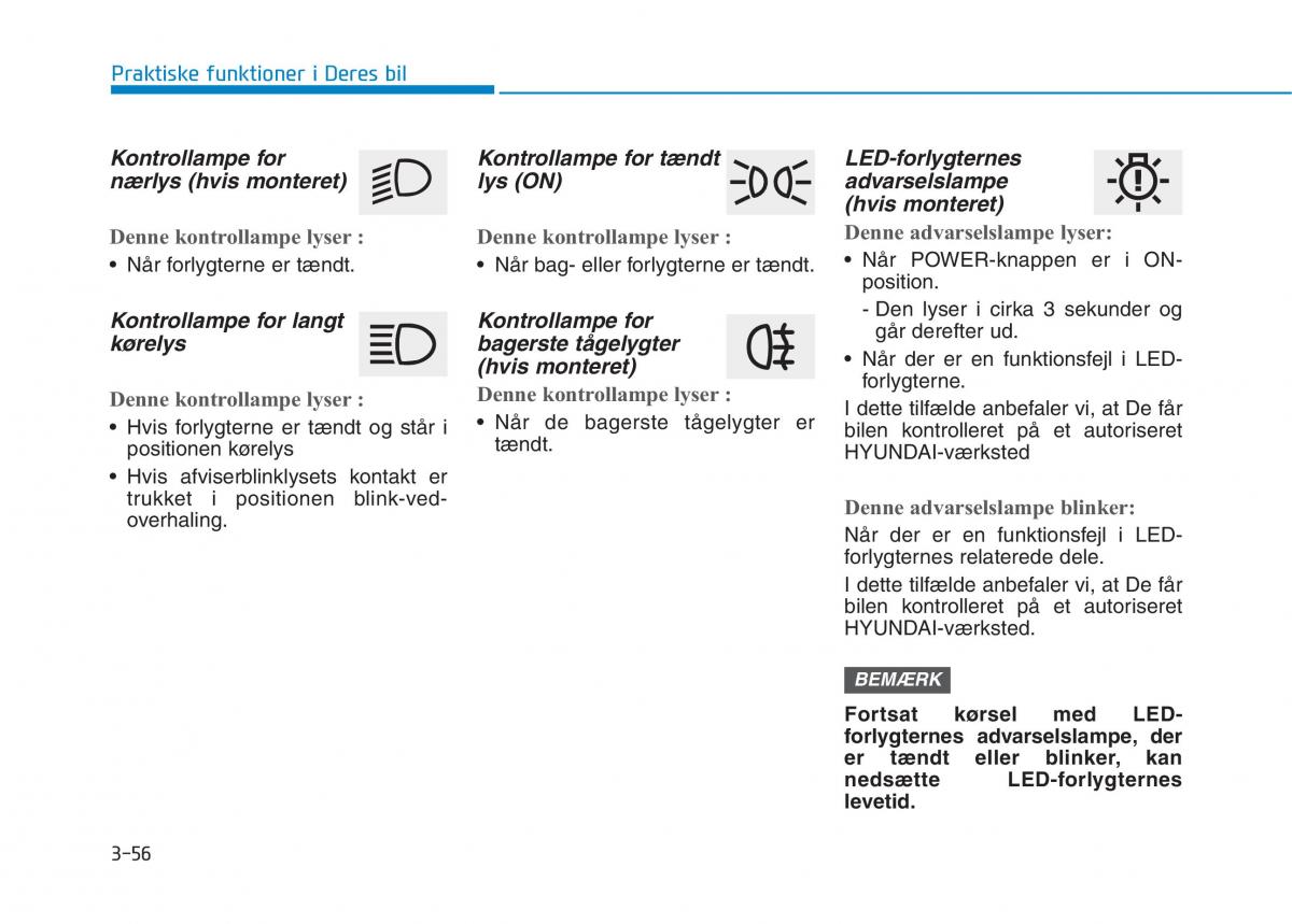 Hyundai Ioniq Electric Bilens instruktionsbog / page 199